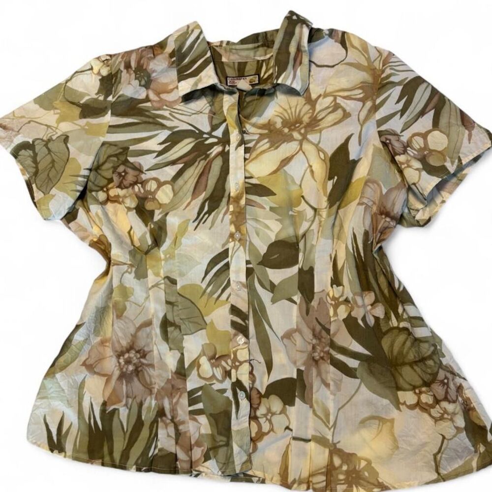 Caribbean-joe Women's multi Blouse
